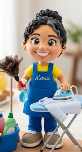 Trabalho como diarista,faxineira e passadeira