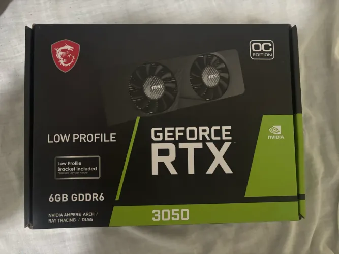 Placa de vídeo MSI RTX 3050 6G 