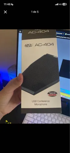 Microfone de mesa
