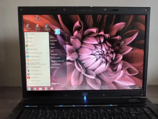 Notebook HP Pavilion core duo T2400 @1.83GHz usado antigo