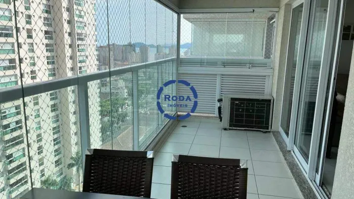 Apartamento com lazer a venda em Santos, localizado no bairro da Ponta da Praia.