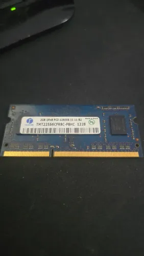 Memória ddr3 2gb notebook