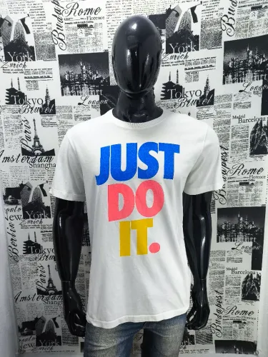 Camiseta Nike The Nike Tee Tam G Cód 4580 Usada/Original 