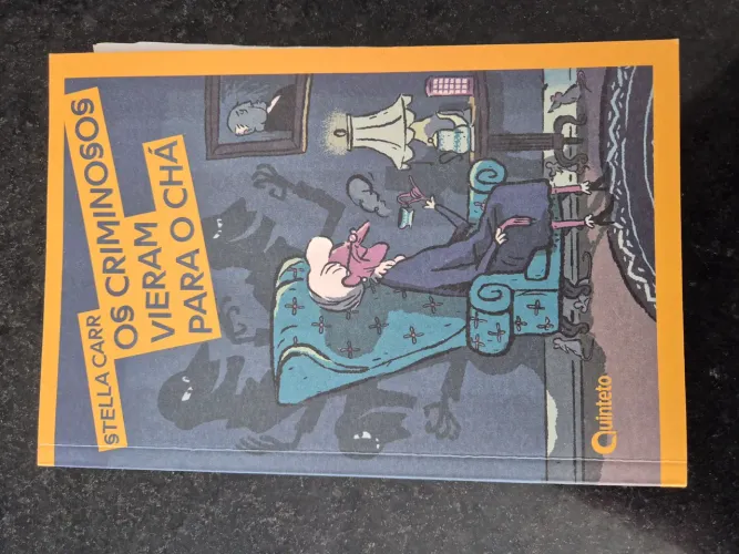 Livro: os criminosos vieram para o chá