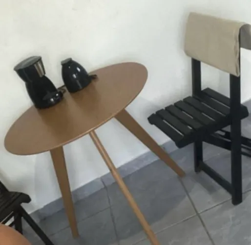 Mesa De Jantar Square Redonda Bétula 