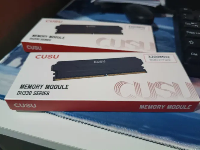 Memória ddr4 16gb (2x8) 3200 mhz