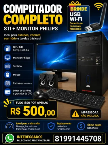 Computador completo