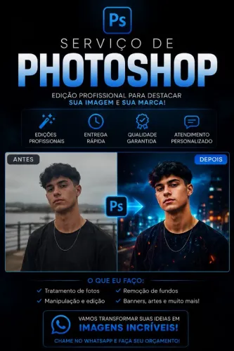 Transforme Suas Fotos em Imagens Profissionais! | Serviço de Photoshop