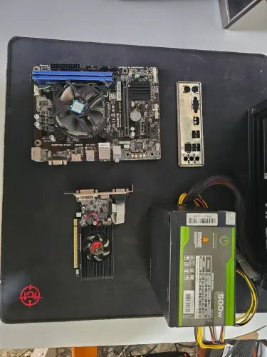 Kit Upgrade Intel i7 7ª Geração + Placa H110M DDR3 + Fonte 500W + Placa de Vídeo