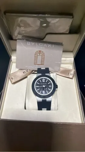RELÓGIO BVLGARI ALUMINIUM PREMIUM AAA+ AUTOMÁTICO