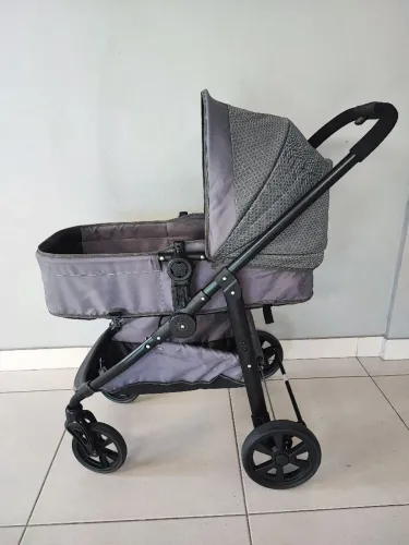 Carrinho de bebê Galzerano Olympus + Bebê Conforto + Base para carro