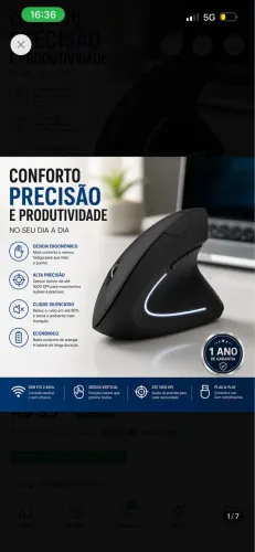 Mouse ergonômico
