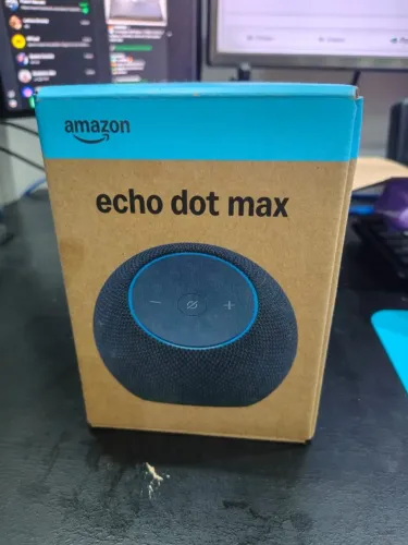 Amazon Echo Dot Max (Alexa), Graphite Com Defeito