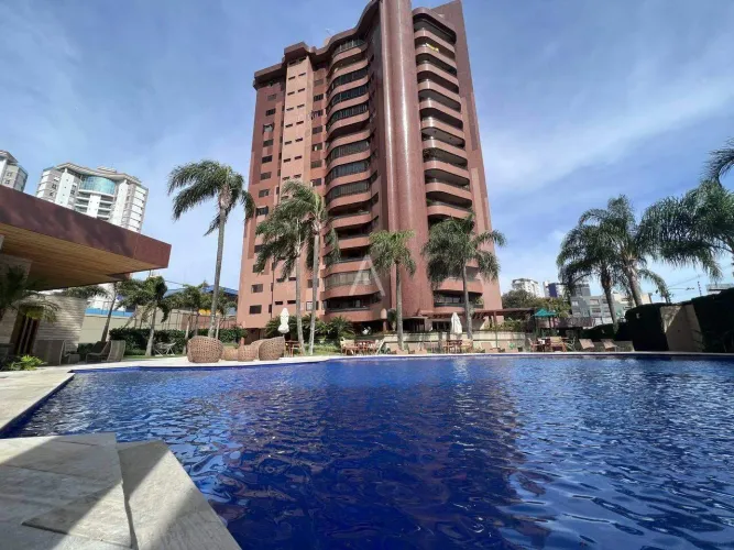 Apartamento alto padrão mobiliado, 4 suites, para locação, Centro - Cascavel