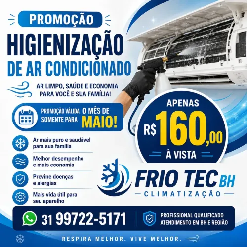 Venda de serviço de ar condicionado 