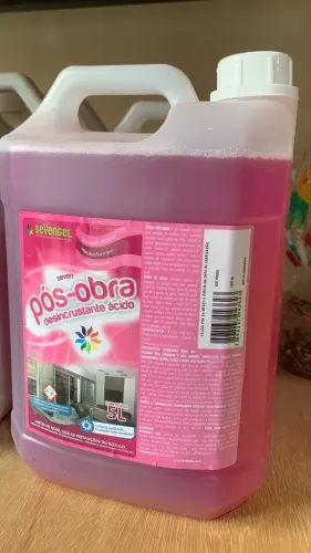 Limpador Pós Obra - Produto para Limpeza Pesada 