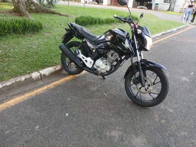 Honda cg 160 fan 2022 aceito trocas passo no cartão até 24x 
