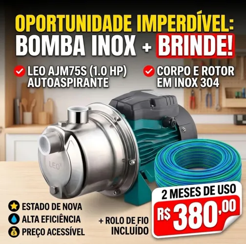Bomba Inox autoaspirante 