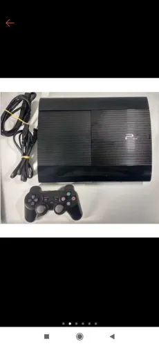 PS3 zero apenas com marcas de uso aparato pra ir logo