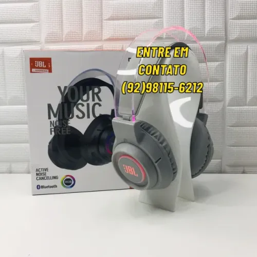 Fone de Ouvido JBL Tune 600NC Bluetooth com Cancelamento de Ruído