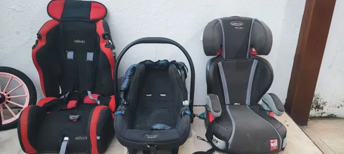 3 por 1 Cadeiras e Bebê Conforto 
