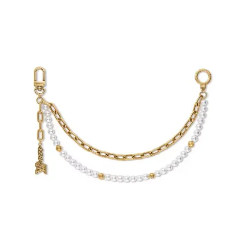Charm de Bolsa Louis Vuitton Chain Belt Pearls