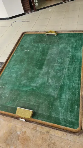 Campo de futebol de botão 