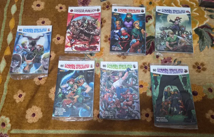 Lote gibi hq quadrinhos dc scooby doo corrida maluca