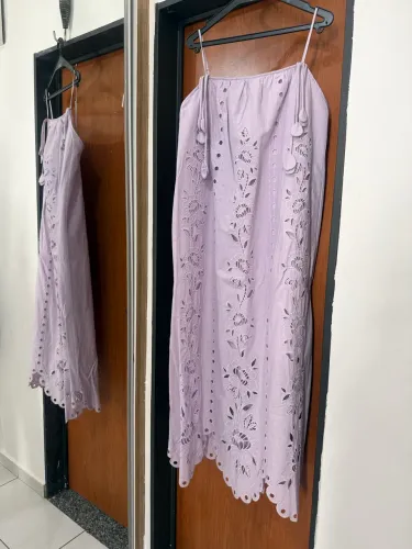Vestido artesanal bordado FARM