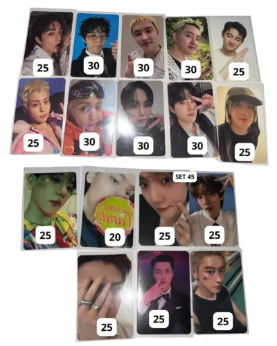 PHOTOCARDS EXO (VARIADOS)