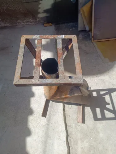 Fogão a lenha portátil de ferro