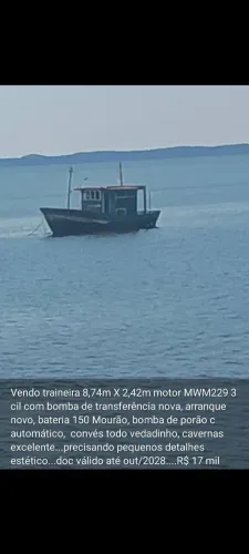 Vendo Traineira MWM 3Cil