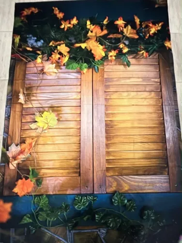 fundo fotográfico flores laranjas