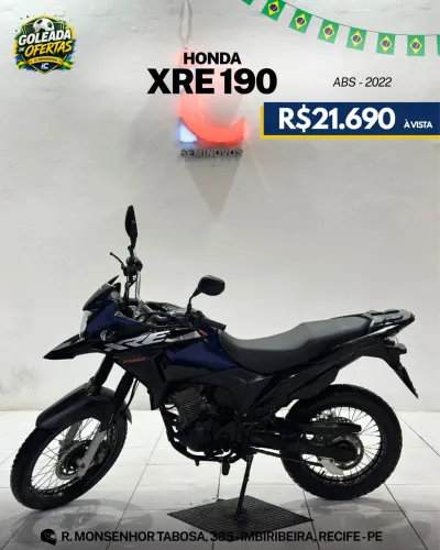 Honda Xre 190 abs 2022