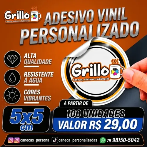 Adesivos vinil para personalizados