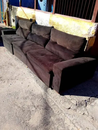 Conjunto de Sofá retrátil.