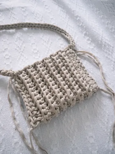 Bolsa crochê