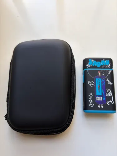 Isqueiro Maçarico colecionável Sadhu + Case Cigarrilha + refil de gás