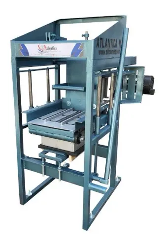 Máquina de blocos concreto e pavimentos industrial até 4mil blocos dia
