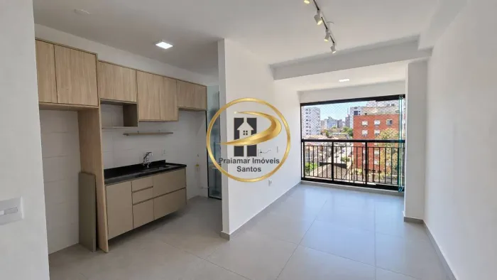 Apartamento com 2 quartos à venda, 63 m² por R$ 670.000 - Marapé - Santos/SP
