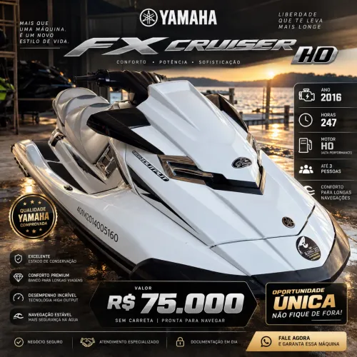Jetski Yamanha Fx cruzes ho 2016