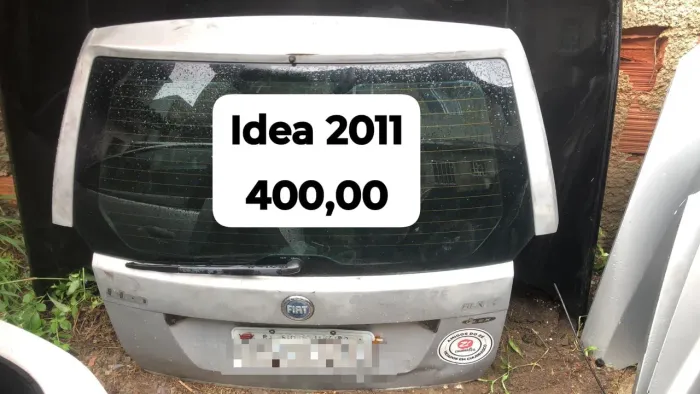 Vendo tampa da mala da Fiat Idea ano 2011