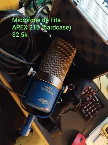 Microfone de Fita - APEX 210