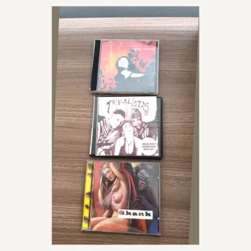 3 CDs MPB Originais - Marisa Monte, Tribalistas e Skank - Com Encarte