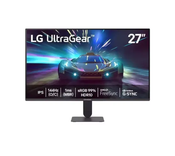 Monitor Gamer 27 UltraGear 27G411A-B 144Hz Full HD 1MS MBR G-SYNC FreeSync LG