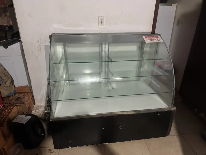 Balcão seco para padaria