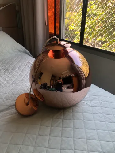 Luminária pendente Tom Dixon Copper Shade