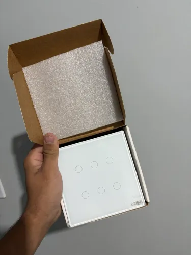 Interruptor Inteligente Wifi 6 Botões Touch