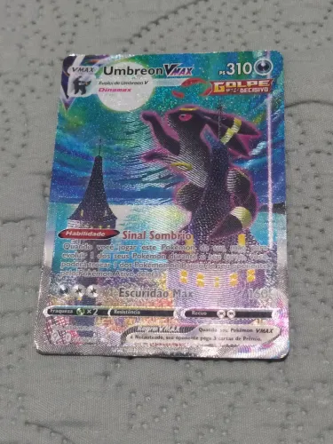 Carta Pokémon umbreon Vmax