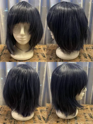 Peruca/Wig - Azul Escura - Cosplay